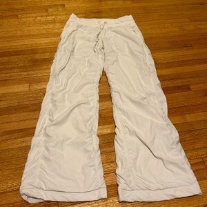lululemon athletica dance pants in bone